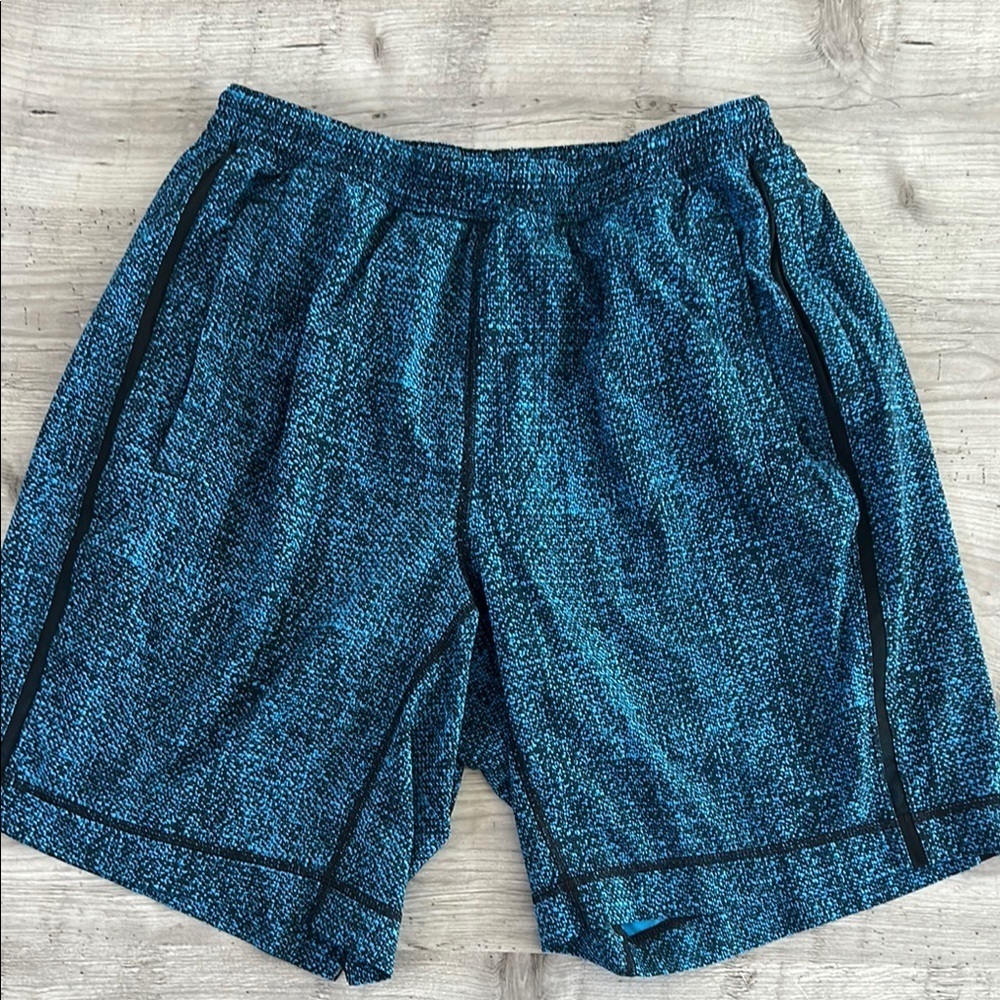 Lululemon Pace Breaker Blue Athletic Men's Shorts